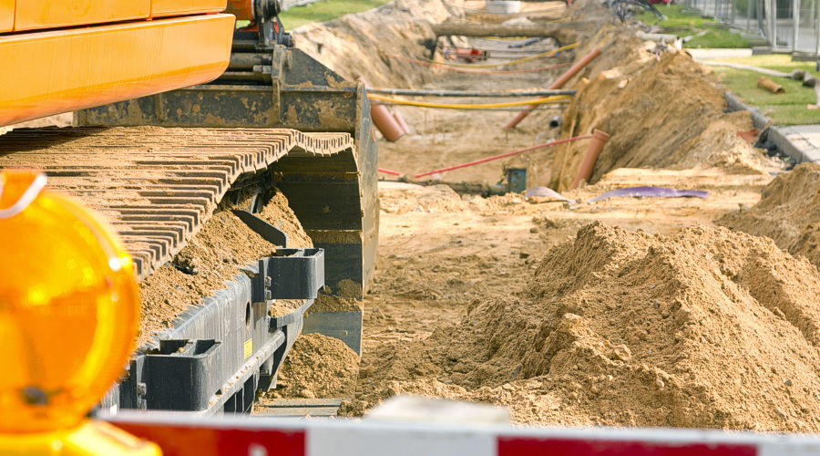 Tiefbau Sass in Rostock. Ob Grundstücksentwässerung oder Anschlüsse von Häusern an das öffentliche Kanalnetz, in geschlossener oder in offener Bauweise .